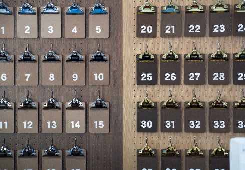 打席カードの返却